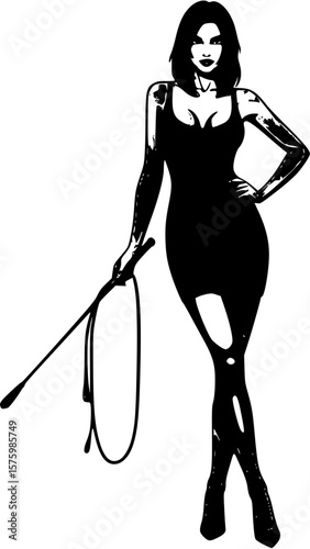 Silhouettes of sexy women, vector collection
