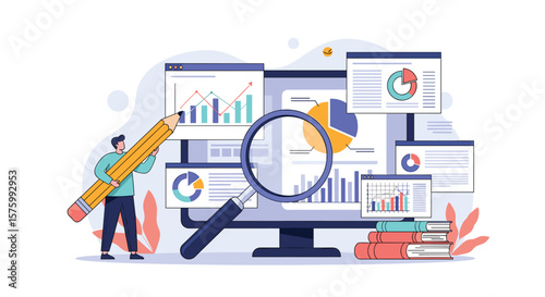 Analyzing Business Growth Trends and Performance Metrics Through Data Visualization and Financial Reporting Tools