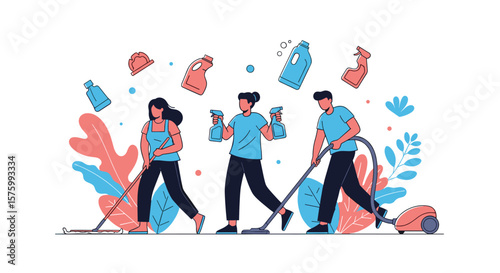 Professional Home Cleaning Services for a Sparkling and Hygienic Living Space