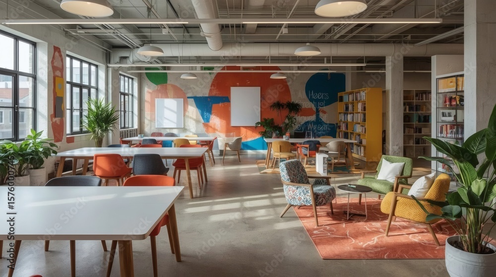 Fototapeta premium office space interior