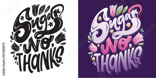 Trendy hand drawn doodle lettering quote about healthy food. Lettering for t-shirt design, mug print, bag print, clothes fashion. 100% hand drawn vector image.
