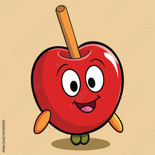 apple cartoon character