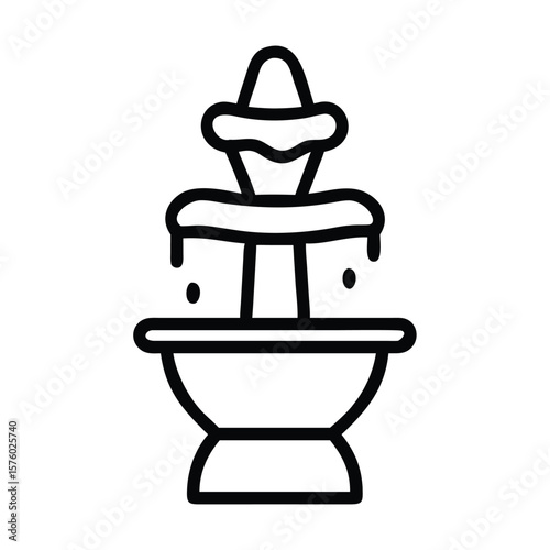 Citrus juicer press squeezing making juice outline icon