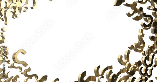 Question mark sign.