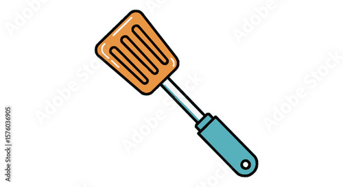 spatula isolated on white background