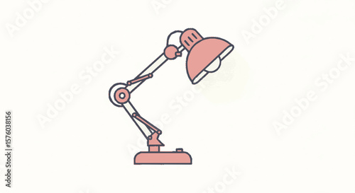 3d rendered illustration of a red toilet paper clip