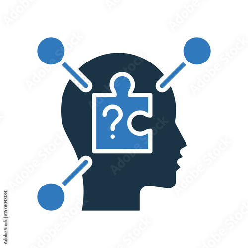 Reasoning mixed color icon
