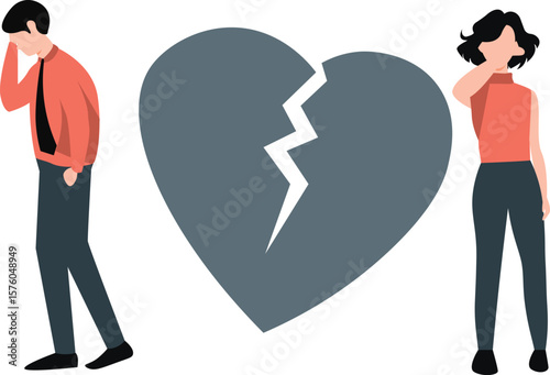 There is resentment between two people