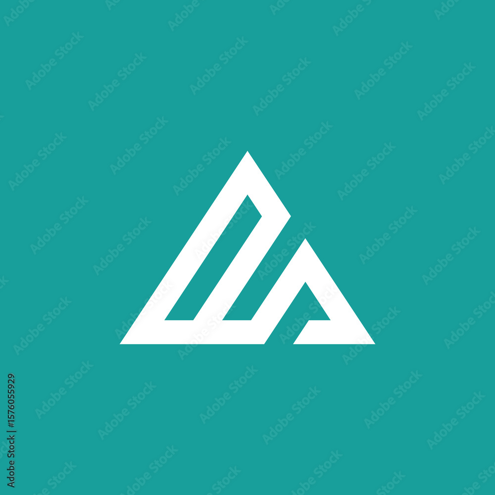 abstract geometric letter a logo design vector template abstract geometric letter a logo design vector template