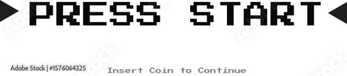 pixel press start Press Start