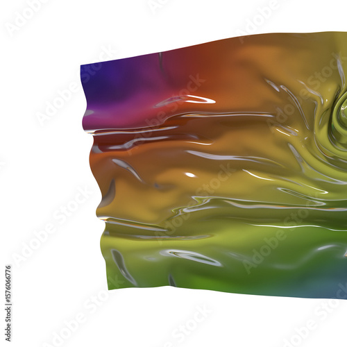 3D render abstract backgrou...