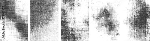 Set of Black and white grunge. Distress overlay texture. Overlay textures set stamp grunge effect. transparent background background,