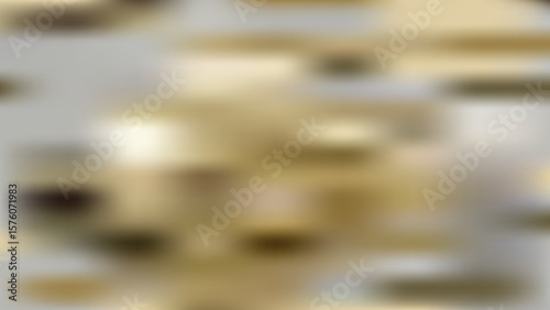 Abstract gold bronze silver background with blurry motion lines resembling speed trails. Dynamic linear design that gives a fast, futuristic, and energetic visual impression.