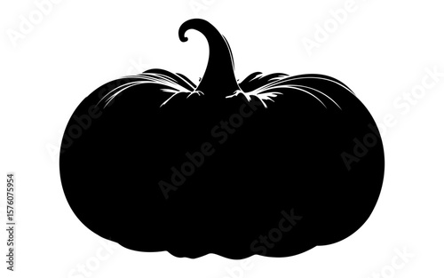 Happy Halloween Pumpkin – Cute Printable Vector Outline