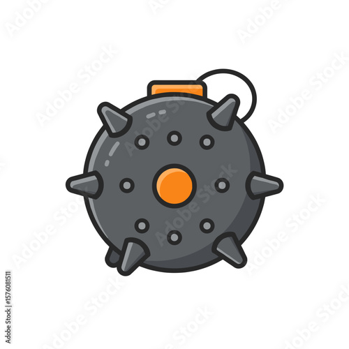 Naval Mine Icon