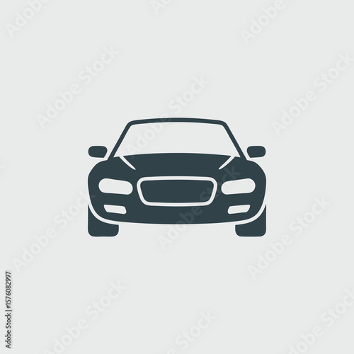 A minimalistic car icon perfect for logos, app icons, websites, and carrelated designs. Ideal for automotive industry businesses.
