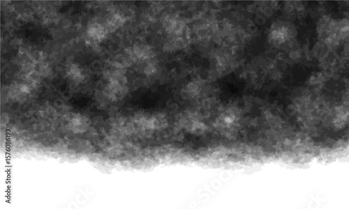 どんより雨雲背景 ベクター
