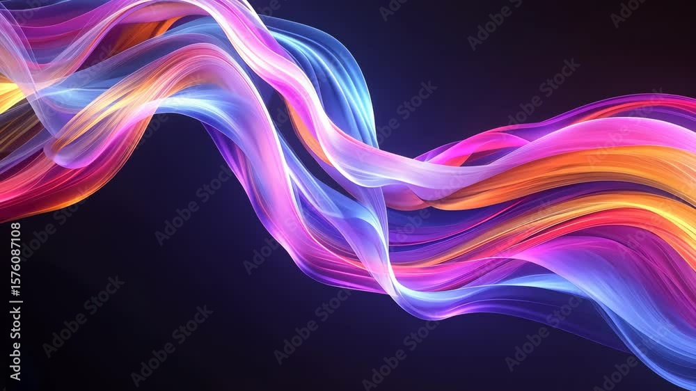 dynamic wave of purple, red, blue, orange, yellow, and pink colors, swirling with fluid motion and vibrant contrast dynamic wave of purple, red, blue, orange, yellow, and pink colors, swirling with fluid motion and vibrant contrast