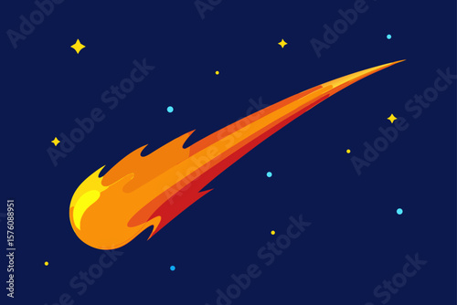 rocket in space