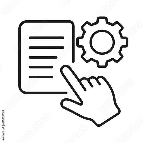 Prompt engineering AI icon transparent background  