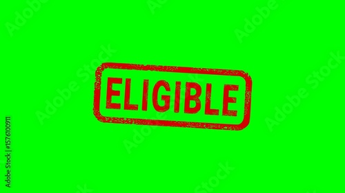 Appearance of a dirty red stamp mark 