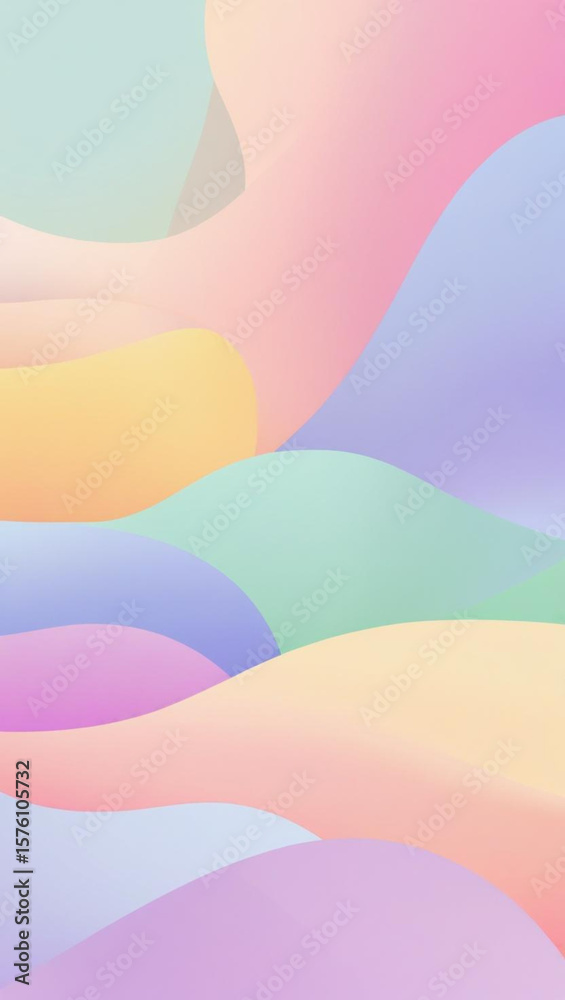 Obraz premium Gradient Harmony wallpaper 