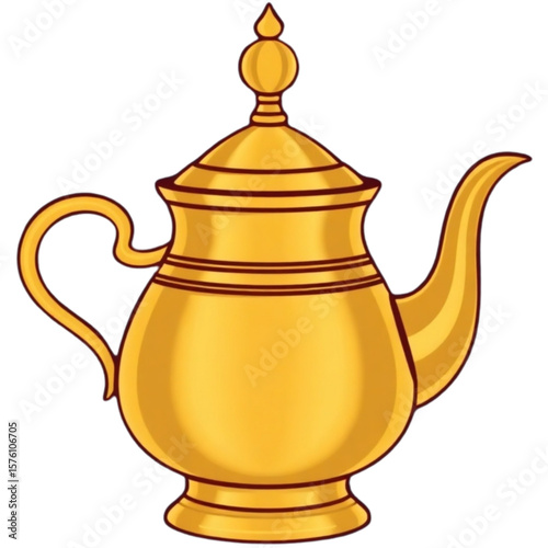 Traditional tea pot (dallah