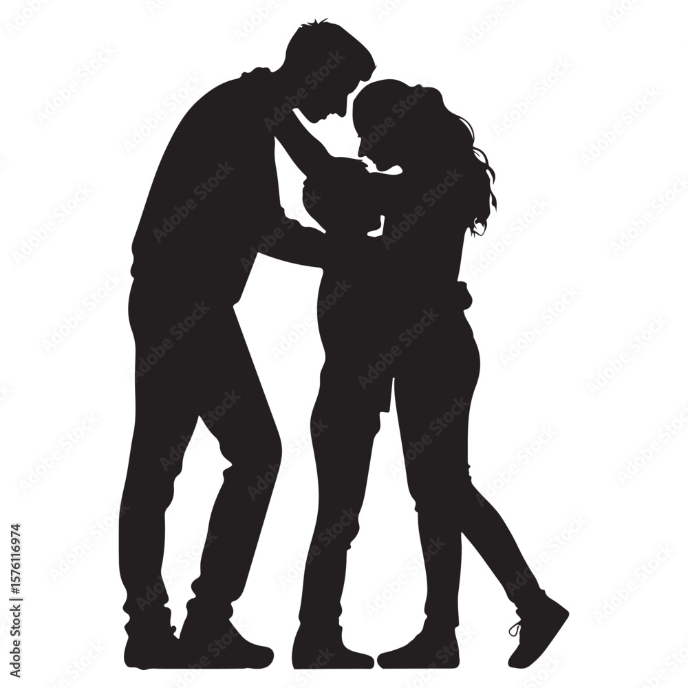 Family Silhouette icon Family Silhouette icon