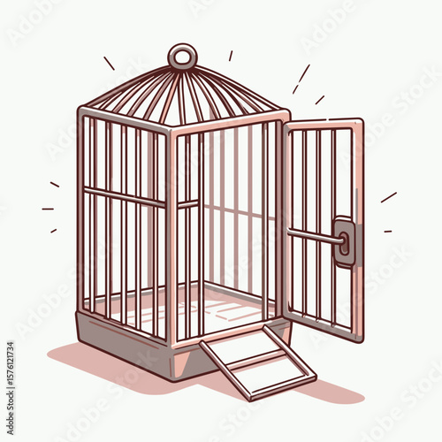 Open cage