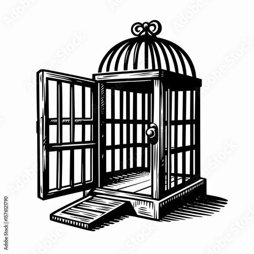 Open cage