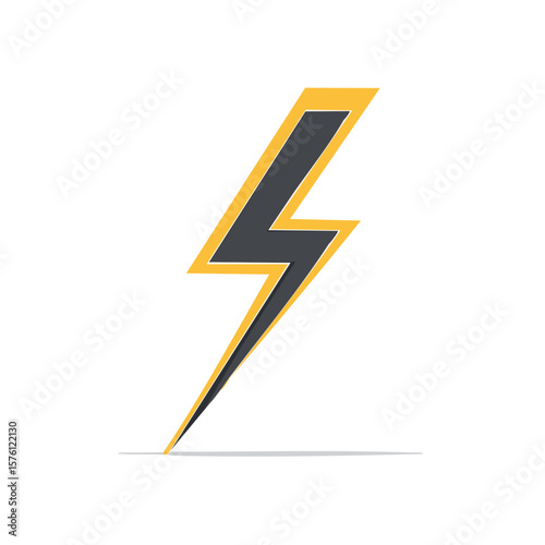 Stylized Lightning Bolt Illustration, Electrical Power Symbol with Dynamic Energy Design, Yellow and Black Free Download Stylized Lightning Bolt Illustration, Electrical Power Symbol with Dynamic Energy Design, Yellow and Black - GFXLoad