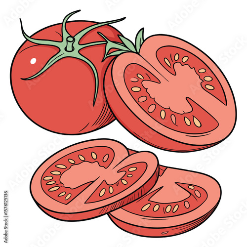 Easy Fresh Tomato Slices for Summer Salads