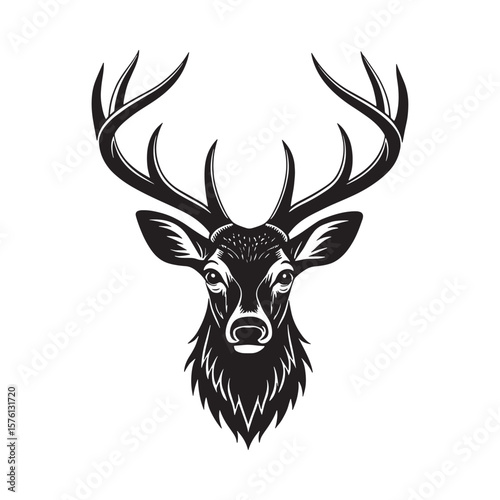 deer head silhouette