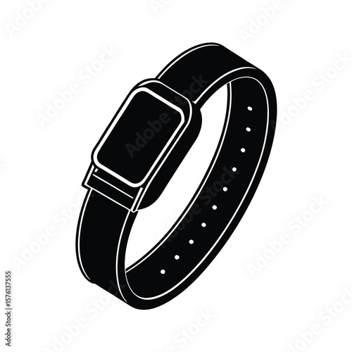 watch strap vector illustration