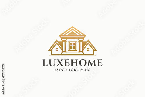 Premium Luxury Real Estate Logo