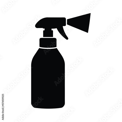 spray bottle on white background