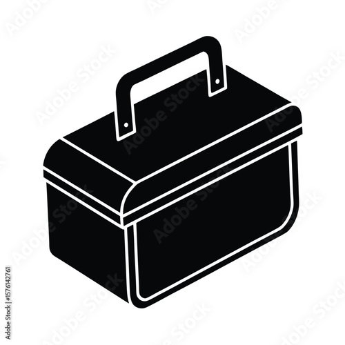 lunchbox isolated on white background