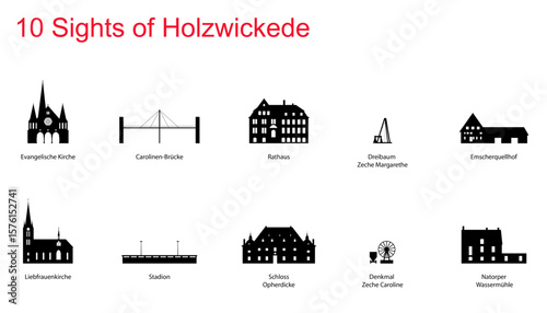 10 Sights of Holzwickede " NO AI "