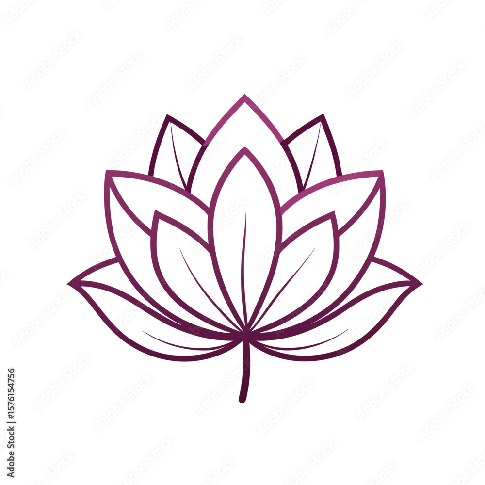 lotus flower vector illustration lotus flower vector illustration