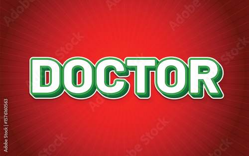 Fresh,3d editable text effect white gradation green style effect