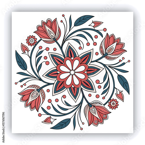 Elegant Black and White Mandala Patterns Illustration, A set of beautifully intricate black and white mandala patterns featuring symmetrical floral and geometric designs. Ideal for coloring pages, med