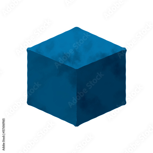Concrete block. Poured. Fashionable. Asphalt. blue. Dot. Digital. Craft.
