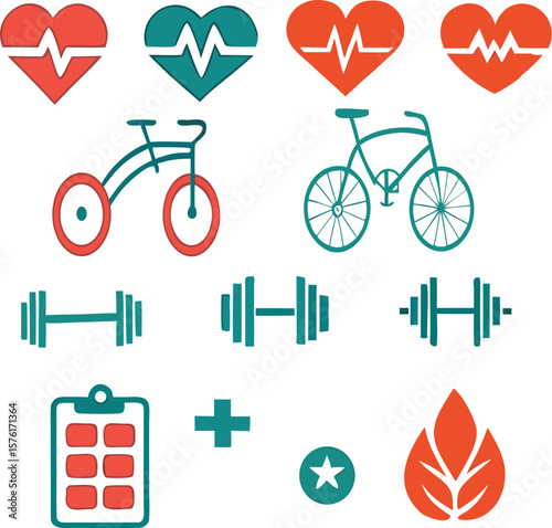 Health & Fitness Icons