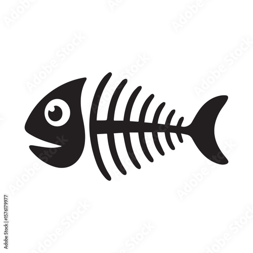 Aquatic animal fish vector illustration for fishing and seafood design