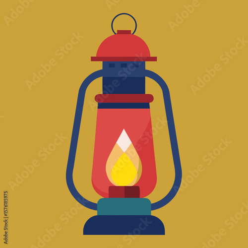 old oil lamp