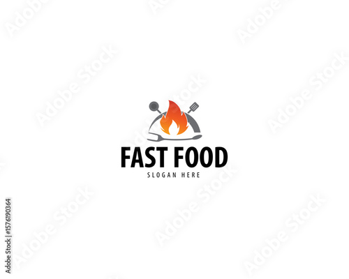 Fast food logo element innovative and creative inspiration for business company.