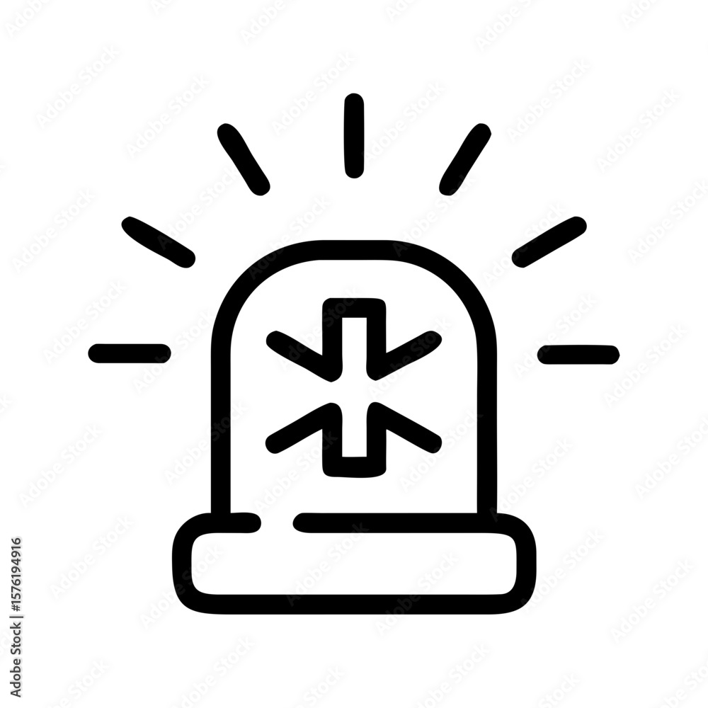 Obraz premium Medical healthcare line icon set. Vector pictograms of stethoscope, thermometer, syringe, pill, medicine, emergency, cross, heart, blood test, ambulance, bed, telehealth