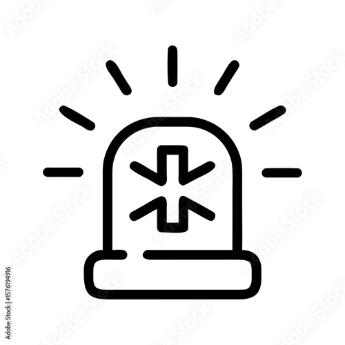 Medical healthcare line icon set. Vector pictograms of stethoscope, thermometer, syringe, pill, medicine, emergency, cross, heart, blood test, ambulance, bed, telehealth