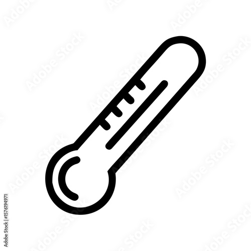 Medical healthcare line icon set. Vector pictograms of stethoscope, thermometer, syringe, pill, medicine, emergency, cross, heart, blood test, ambulance, bed, telehealth