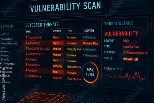 Cybersecurity Threats Dashboard